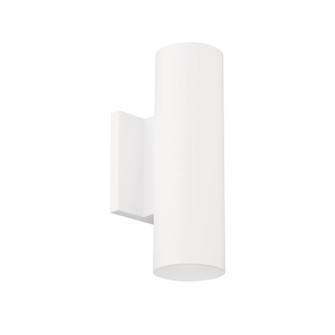 Cylinder LED Wall Sconce in White (34|WS-W190212-CS-WT)