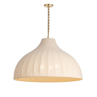 Hearthveil Three Light Pendant in Natural Aged Brass (16|12913LNNAB)