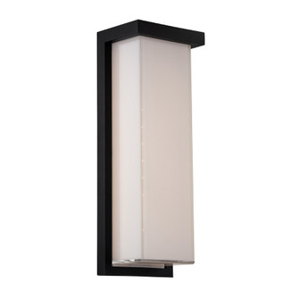 Ledge LED Outdoor Wall Sconce in Black (281|WS-W1414-BK)