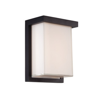 Ledge LED Outdoor Wall Sconce in Black (281|WS-W1408-BK)