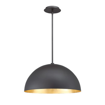 Yolo LED Pendant in Gold Leaf/Dark Bronze (281|PD-55718-GL)