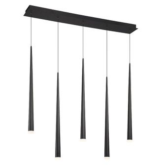 Cascade LED Pendant in Black (281|PD-41805L-BK)