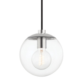 Meadow One Light Pendant in Polished Nickel (428|H503701-PN)