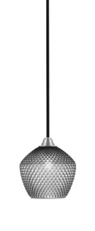 Paramount One Light Mini Pendant in Matte Black & Brushed Nickel (200|3401-MBBN-4922)
