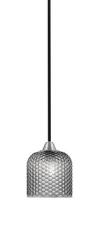 Paramount One Light Mini Pendant in Matte Black & Brushed Nickel (200|3401-MBBN-4912)