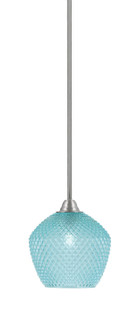 Paramount One Light Mini Pendant in Brushed Nickel (200|3401-BN-4925)