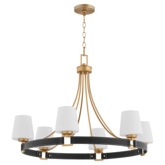 Hidalgo Six Light Chandelier in Aged Brass (19|635-6-80)