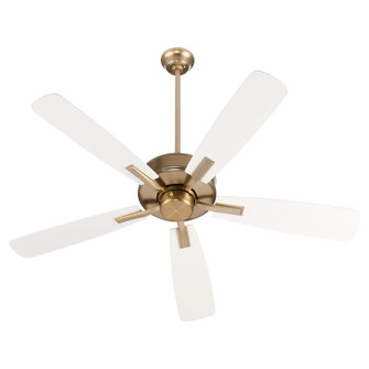 Ovation 52''Ceiling Fan in Aged Brass|Studio White (19|4525-806)