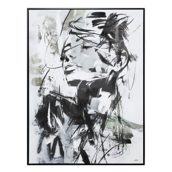 Aaliyah Canvas Art in Black (443|OL2222)