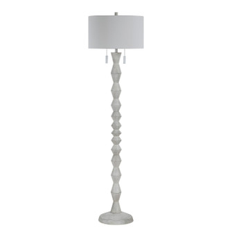Sorriso Floor Lamp in White Wood Texture (443|LPF3193EV)