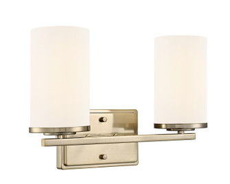 Verlana Two Light Vanity in Modern Gold (59|2702WG-MG)