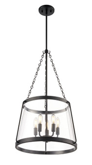Adabella Five Light Pendant in Matte Black (59|21405-MB)