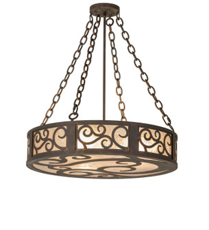 Dean Three Light Pendant in Copper Rust (57|284616)