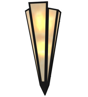 Brum Two Light Wall Sconce in Textured Black (57|255751)