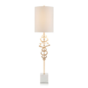 One Light Buffet Lamp in Leaf, Gold (145|JRL-9943)