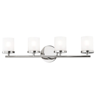 Ryan Four Light Bath and Vanity in Polished Nickel (428|H239304-PN)