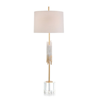 One Light Console Lamp in Leaf, Gold (145|JRL-10057)