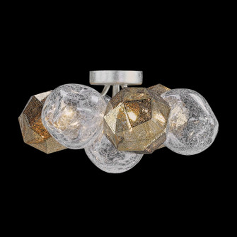 Three Light Semi-Fush Mount (145|AJC-9456)