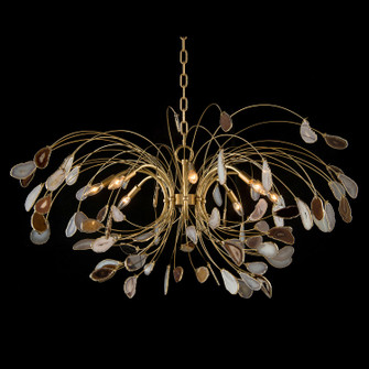 Eight Light Chandelier in Nickel (145|AJC-9093)