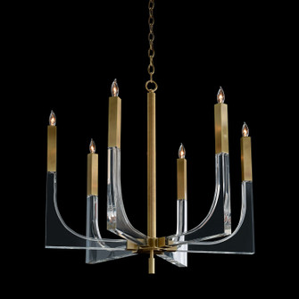 Six Light Chandelier in Antiqued (145|AJC-9041)