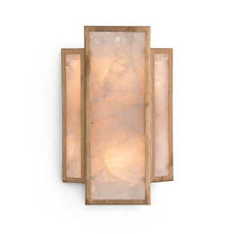 Two Light Wall Sconce in Leaf, Gold (145|AJC-8987)