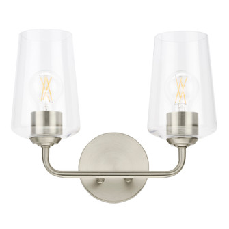 Celino Two Light Bath & Vanity in Brushed Nickel (54|P300540-009)