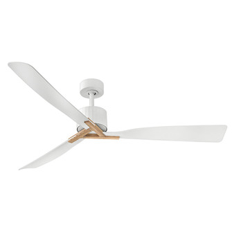 Rafter 60''Ceiling Fan in Matte White (13|908260FMW-LDD)
