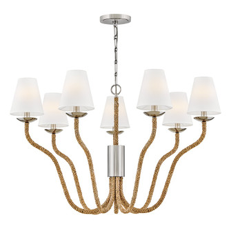 Harwich LED Chandelier in Polished Nickel (13|48445PN-NAT)