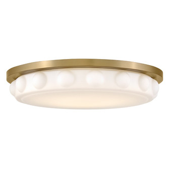 Zoey LED Flush Mount in Lacquered Brass (13|47603LCB)