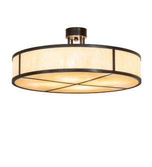 Cilindro Four Ligh Semi-Flush Mount in Statuary Bronze Metallic (57|285589)