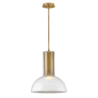 Ombra LED Pendant in Lacquered Brass (138|FR41577LCB-LL)