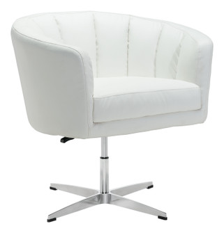 Wilshire Occasional Chair in White (339|100769)