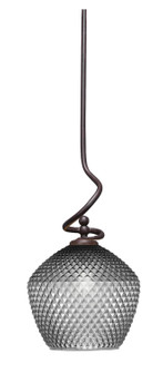 Capri One Light Mini Pendant in Dark Granite (200|901-DG-4922)