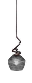 Capri One Light Mini Pendant in Dark Granite (200|901-DG-4622)