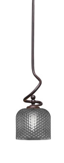 Capri One Light Mini Pendant in Dark Granite (200|901-DG-4612)