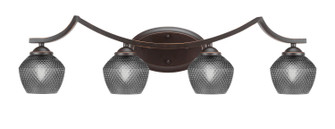Zilo Four Light Bath Bar in Dark Granite (200|554-DG-4622)
