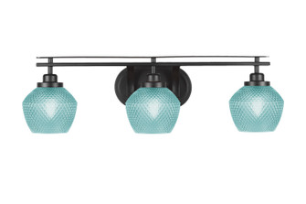 Odyssey Three Light Bath Bar in Matte Black (200|2613-MB-4625)