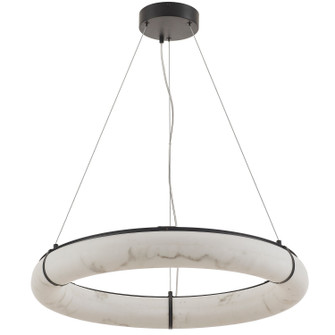 Reuben LED Pendant in Faux Alabaster (216|RBN-2768LEDP-MB-ALB)