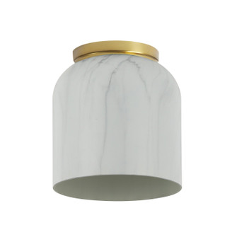 Patrice One Light Flushmount in Faux Alabaster (216|PRC-71FH-AGB)