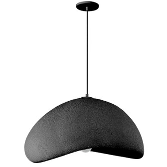 Pilar One Light Pendant in Matte Black (216|PLR-231P-MB)