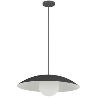 Oliva One Light Pendant in Matte Black (216|OLV-151P-MB)