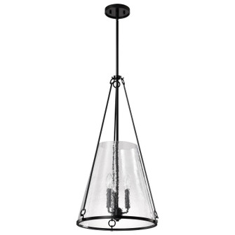 Valentine Three Light Pendant in Black (72|60-8257)