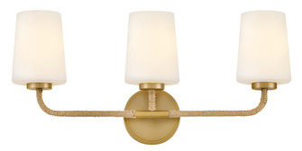 Kline LED Vanity in Lacquered Brass (531|853453LCB-NAT)