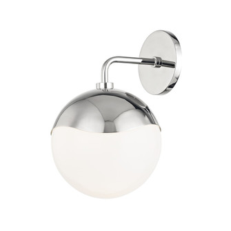 Ella One Light Wall Sconce in Polished Nickel (428|H125101-PN)