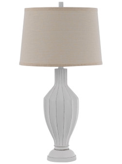 Hoover One Light Table Lamp in White Washed (225|BO-3206TB)