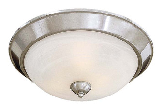 Paradox Three Light Flush Mount in Brushed Nickel (7|893-84)