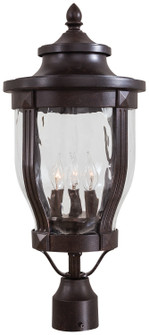 Merrimack Three Light Post Mount in Corona Bronze (7|8765-166)