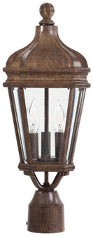 Harrison Three Light Post Mount in Vintage Rust (7|8695-61)