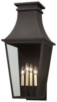 Gloucester Four Light Outdoor Wall Mount in Sand Coal (7|7994-66)