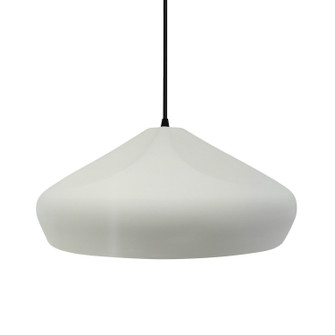 Radiance Collection One Light Pendant in Matte Black (102|CER-6595-MAT-MBLK-BKCD)
